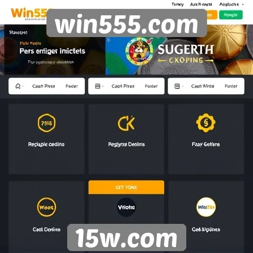Opções de pagamento disponíveis no win555.com
